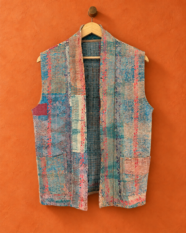 Kantha Vest s/m #4