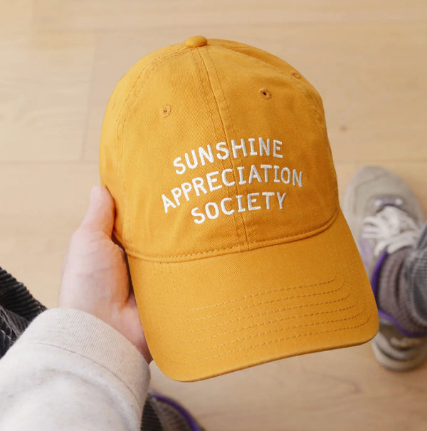 Sunshine Appreciation Society -  Baseball Cap