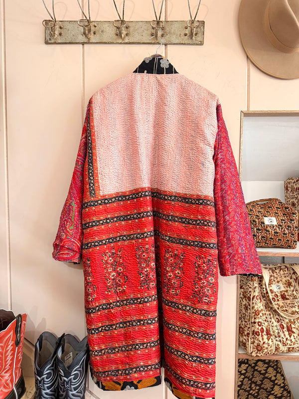 The Twin Soul Duster Jacket - Mix Colour #2