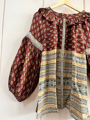 Holly Silk Blouse S/M 14