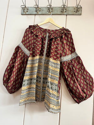 Holly Silk Blouse S/M 14