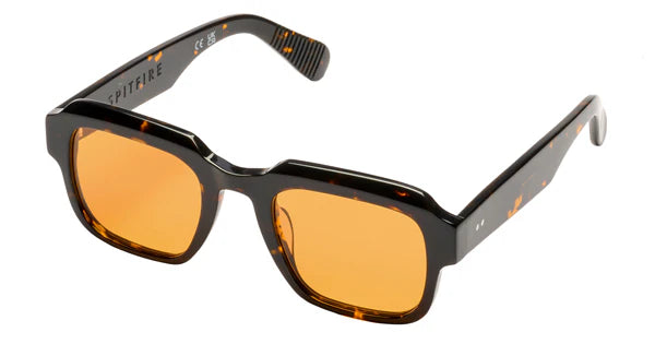 Spitfire Sunglasses: Dark Tortoise & Umber