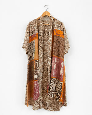 Long Silk Kimono #1