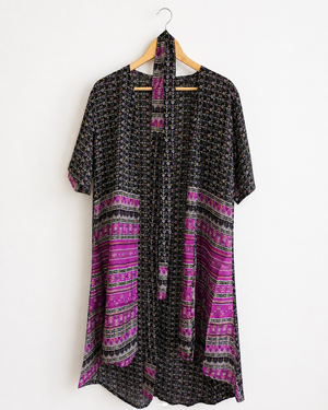 Long Silk Kimono #5
