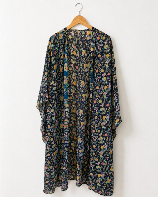 Long Silk Kimono #7
