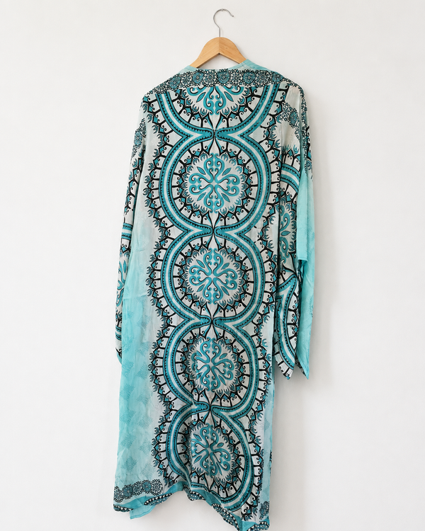 Long Silk Kimono #11