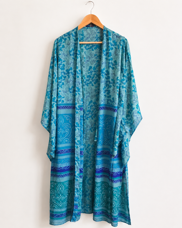Long Silk Kimono #12