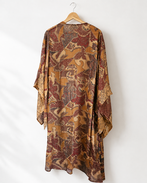Long Silk Kimono #17