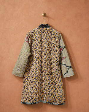 The Twin Soul Duster Jacket - Blue & Black #8