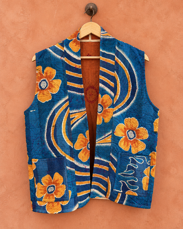 Kantha Vest s/m #10