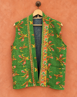 Kantha Vest s/m #8