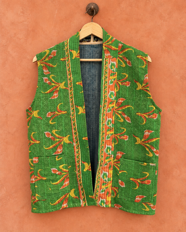 Kantha Vest s/m #8
