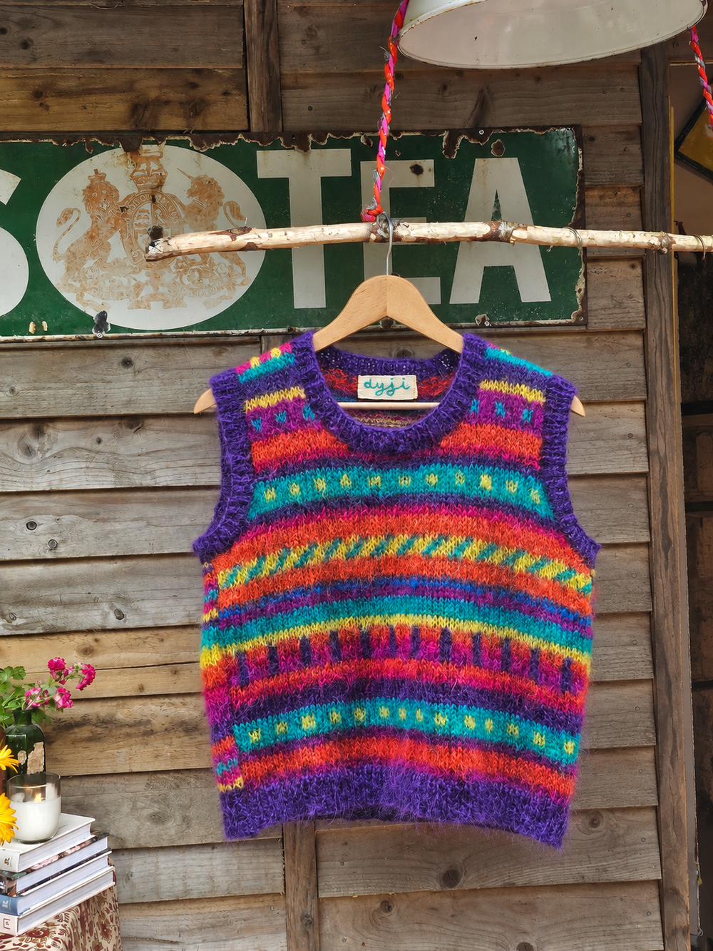 Jenny Rose Mohair Vest: The Oddball #6