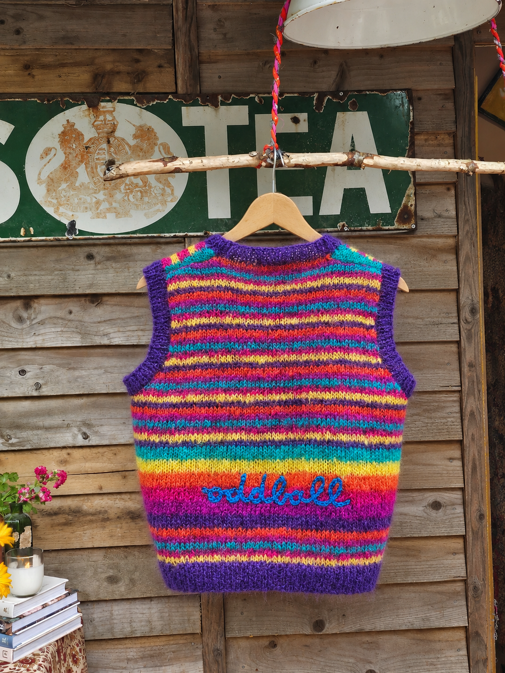 Jenny Rose Mohair Vest: The Oddball #6