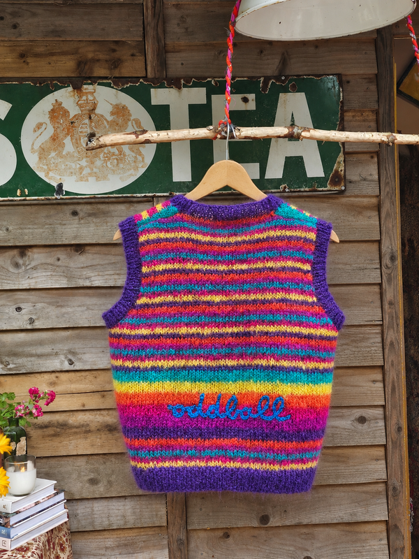 Jenny Rose Mohair Vest: The Oddball #6