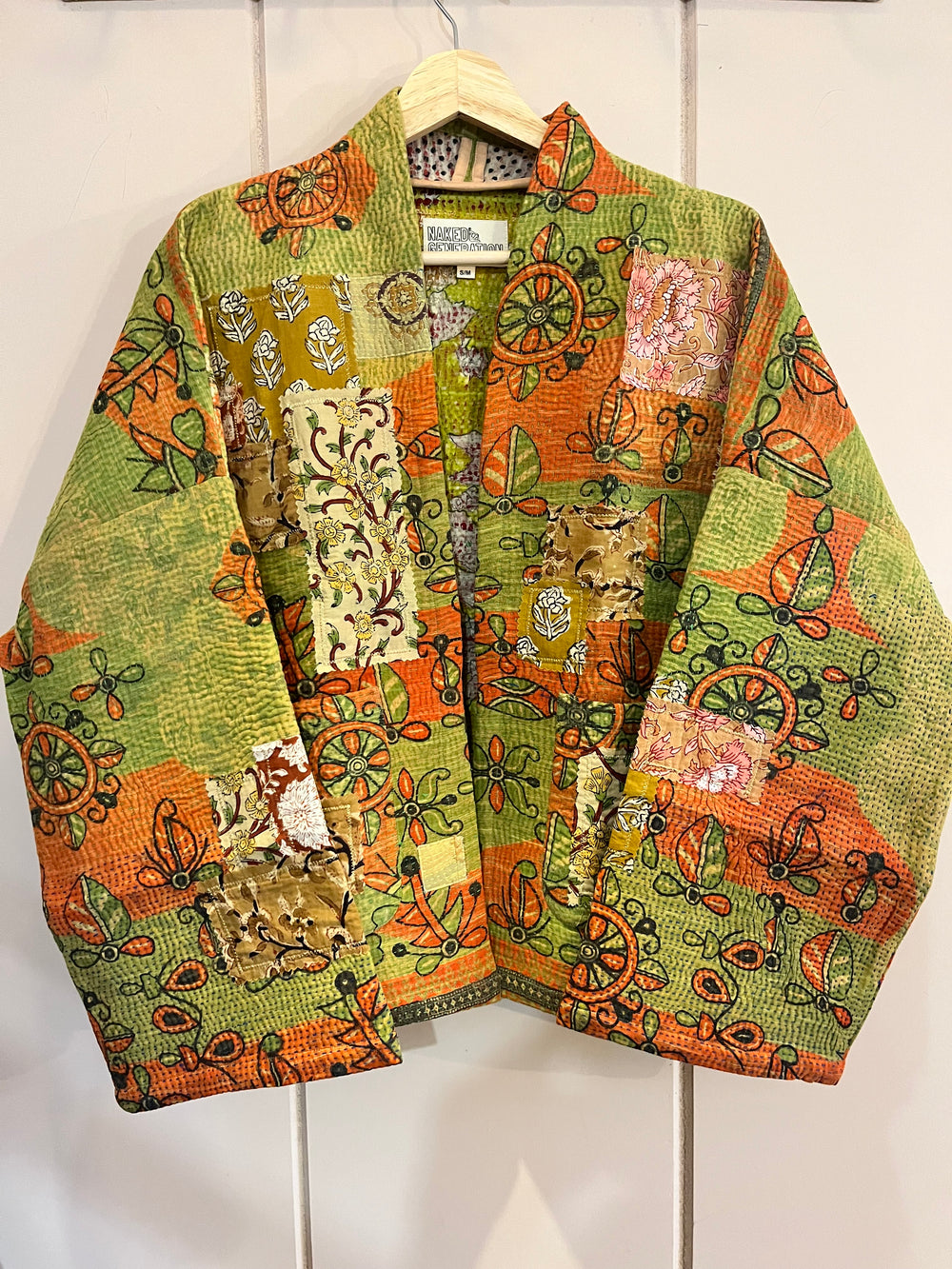 Penny Patchwork Kantha Jacket S/M 5