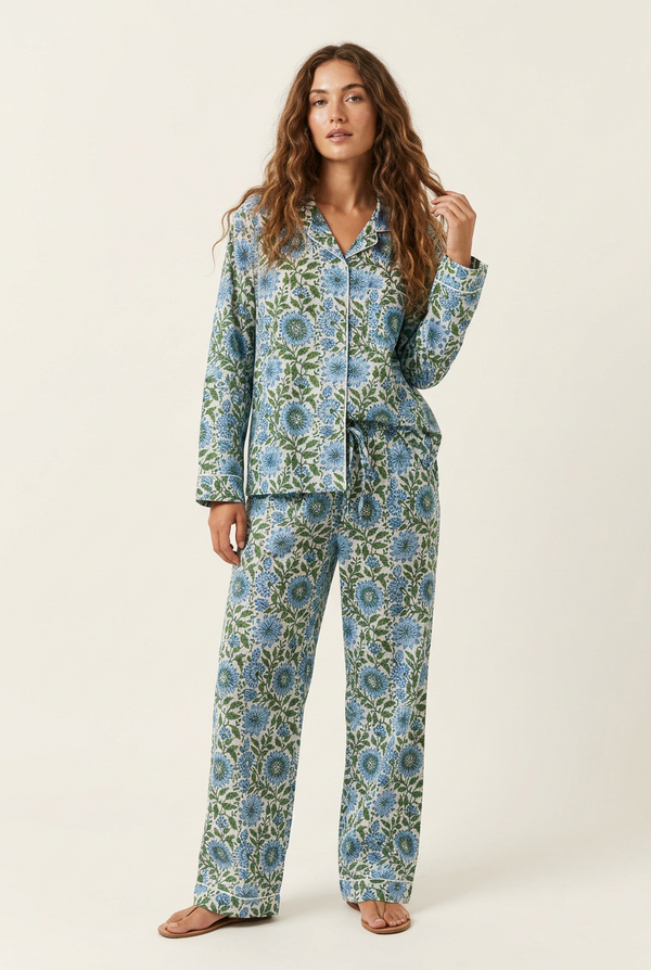 Folk Pyjama Set- 2 prints available
