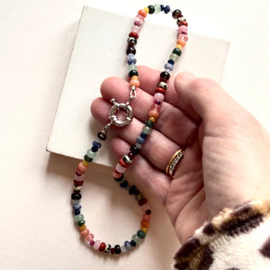 Earth Rainbow - Crystal Necklace