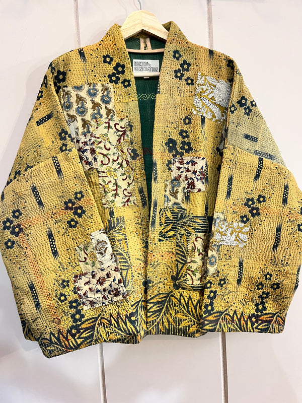 Penny Patchwork Kantha Jacket M/L 1