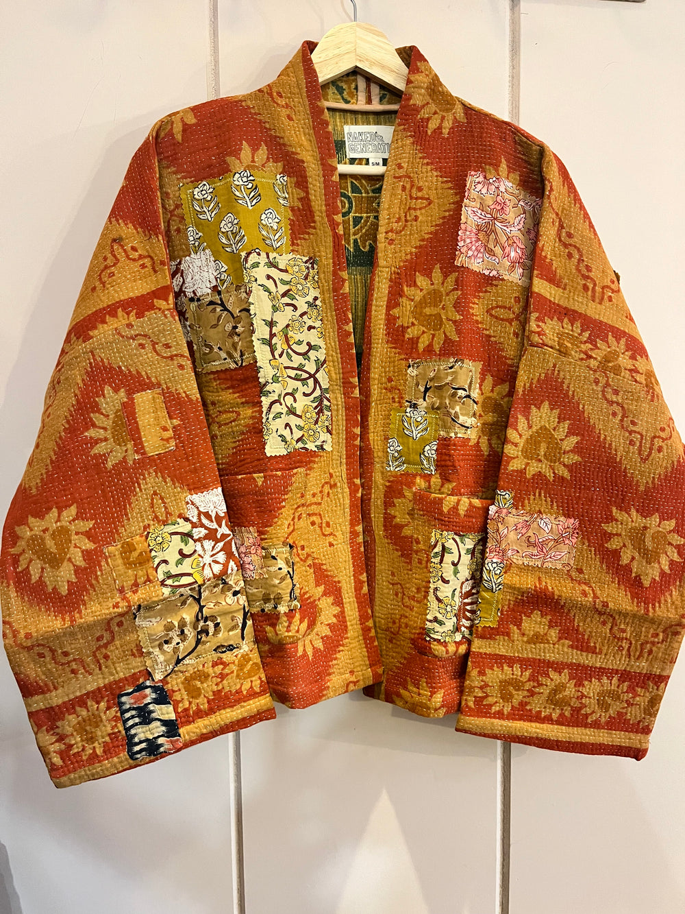 Penny Patchwork Kantha Jacket S/M 3
