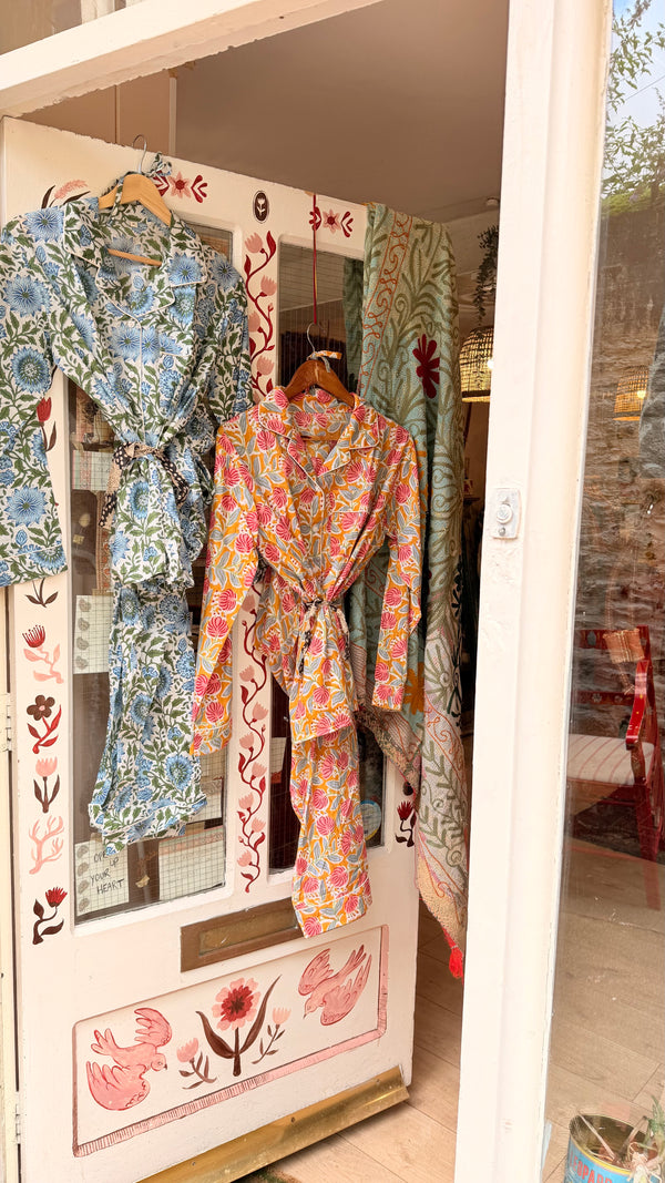 Folk Pyjama Set- 2 prints available