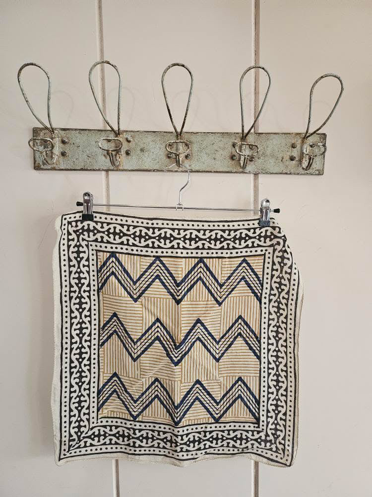 Block Printed Neckerchief #11