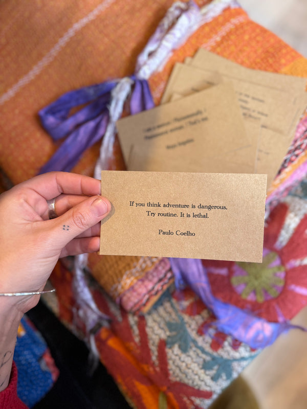 Inspiring Quote Card Pack