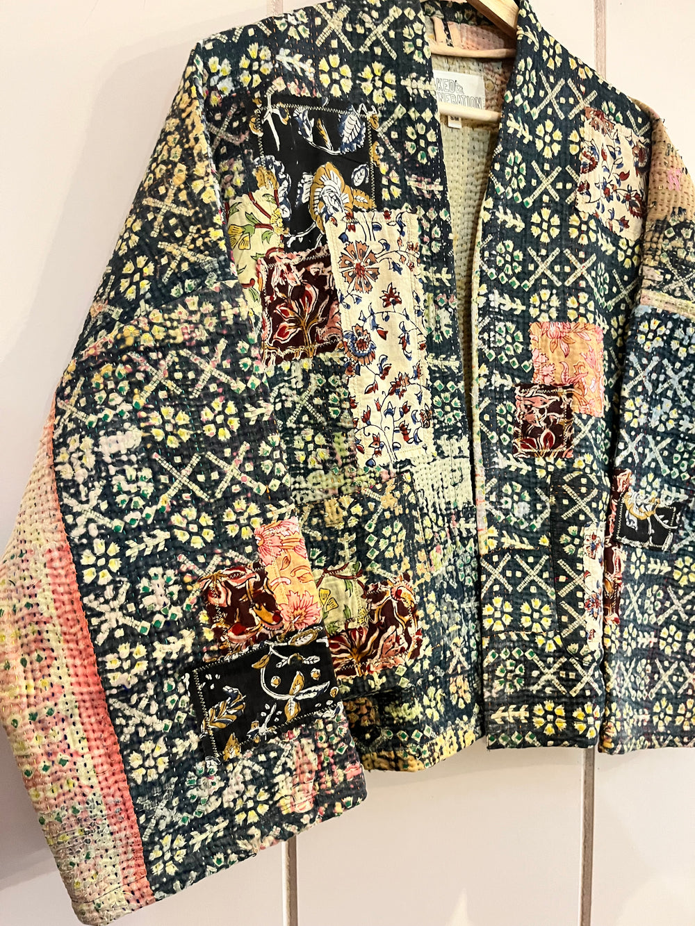Penny Patchwork Kantha Jacket S/M 9