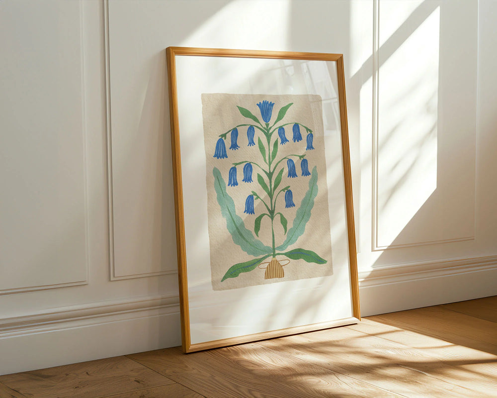 Fairy Bluebell Art Print