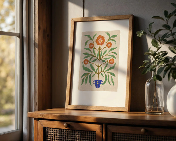 Healing Marigold Art Print