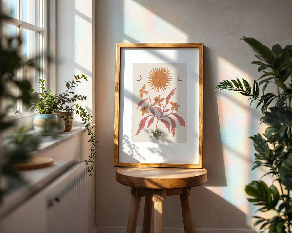 Daffodil Sun Art Print