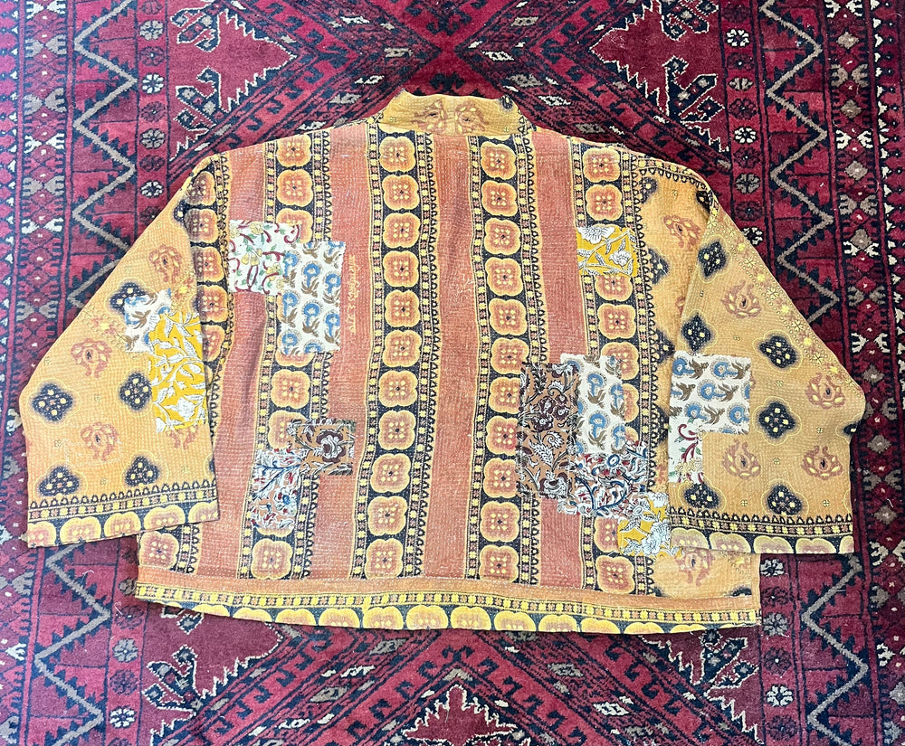 Penny Patchwork Kantha Jacket M/L 17