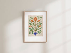 Healing Marigold Art Print
