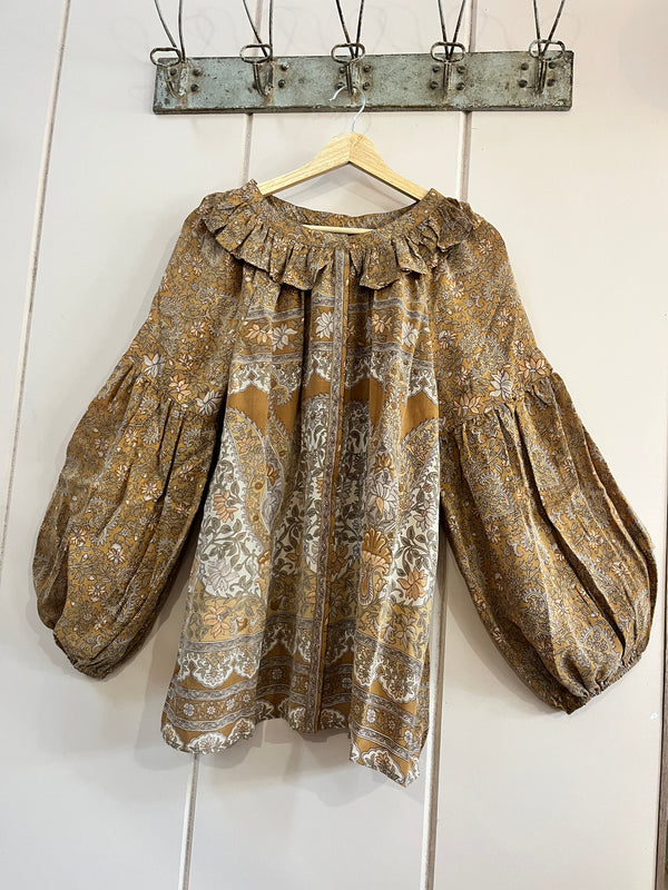 Holly Silk Blouse S/M 12