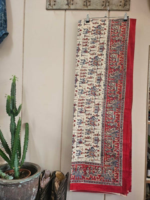 Hand Block Printed Table Cloth #1