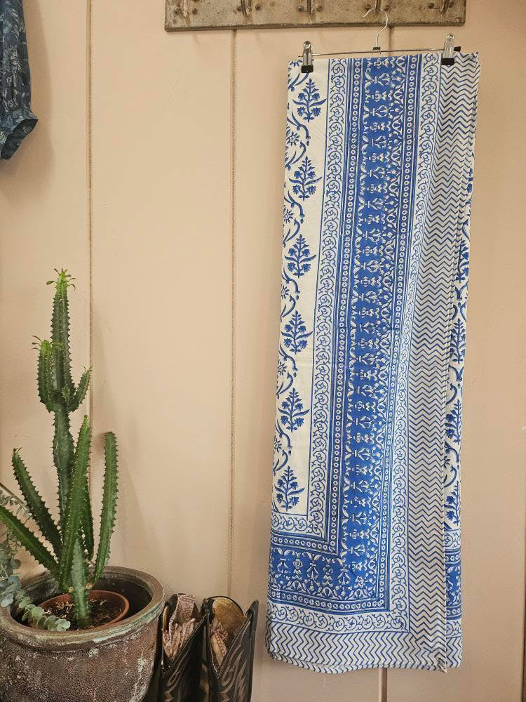 Hand Block Printed Table Cloth #2