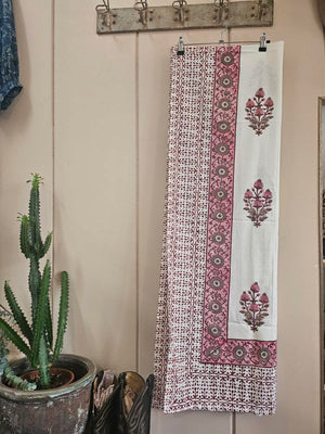 Hand Block Printed Table Cloth #4