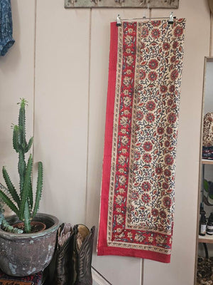Hand Block Printed Table Cloth #8