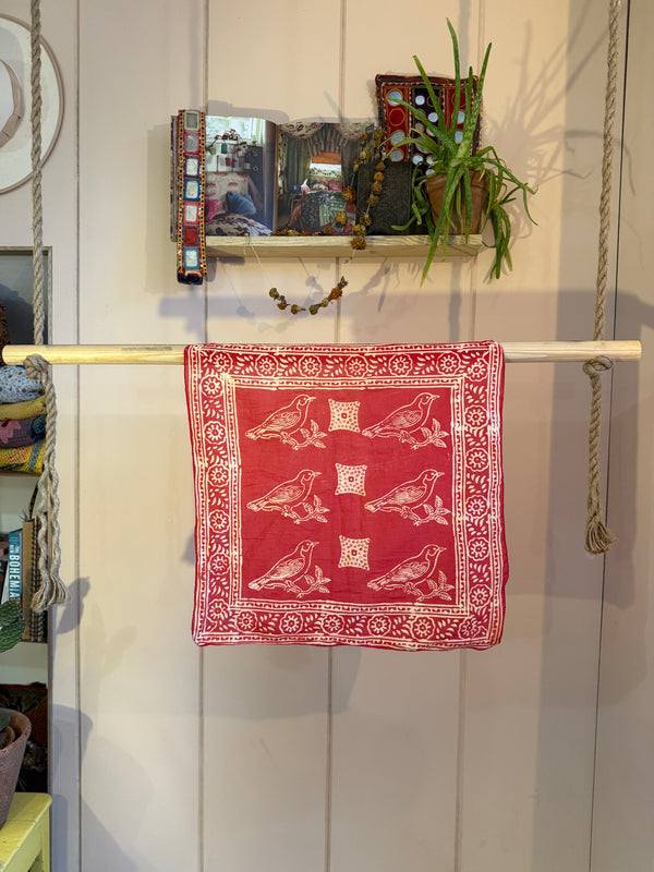 Block Printed Neckerchief - standard #2