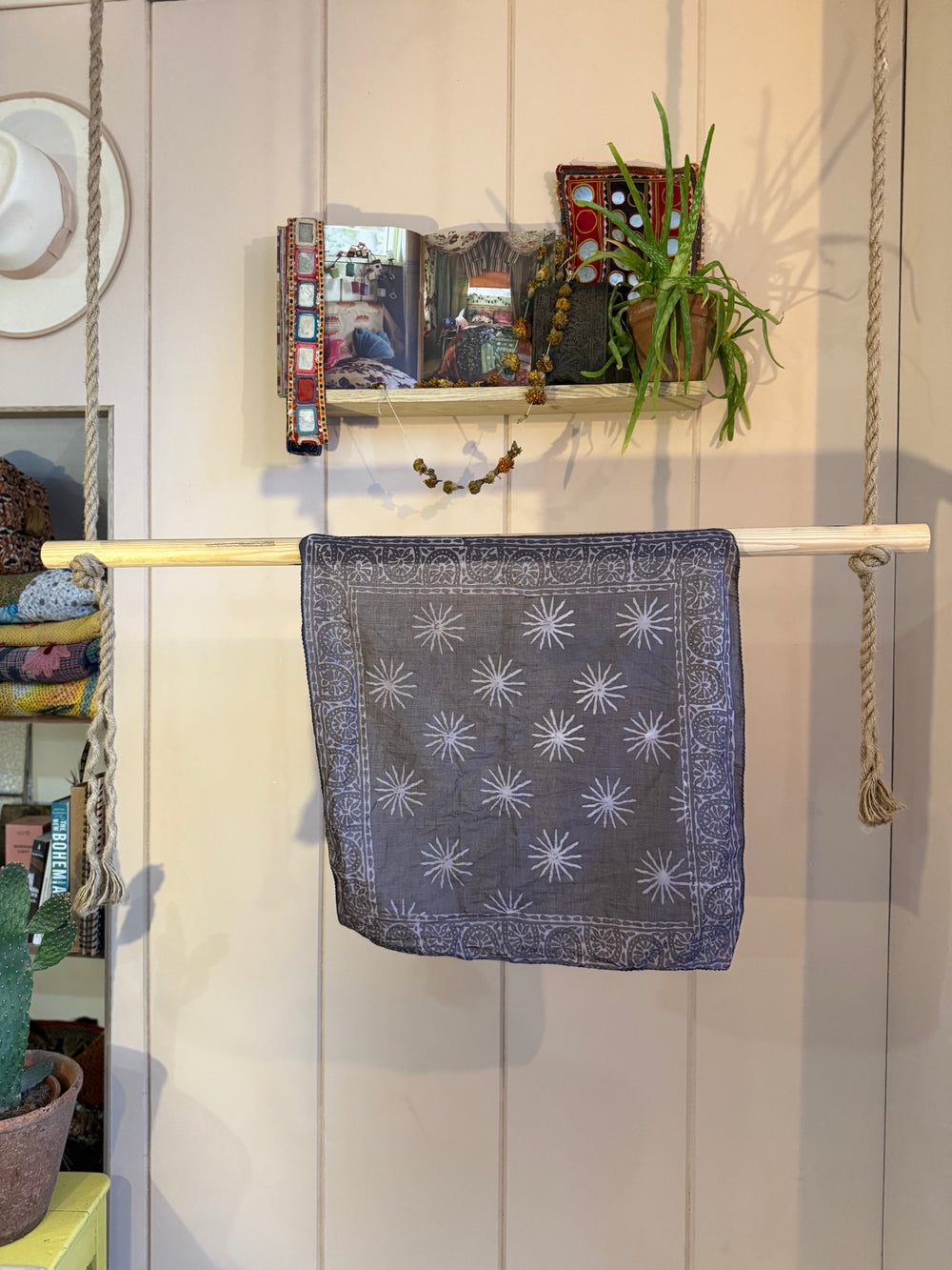 Block Printed Neckerchief - standard #3