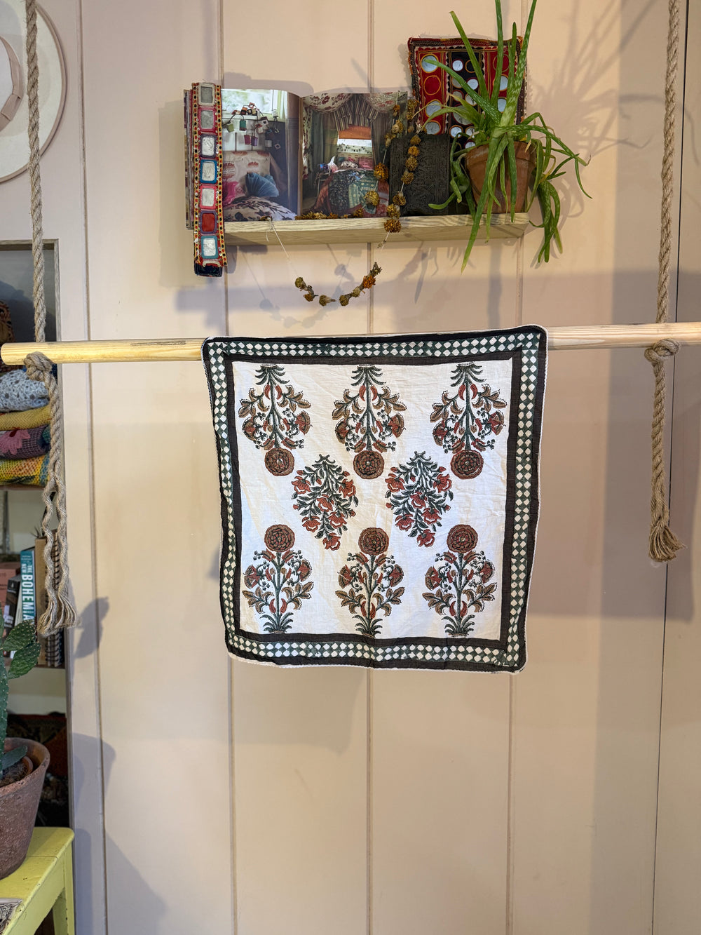 Block Printed Neckerchief - standard #5