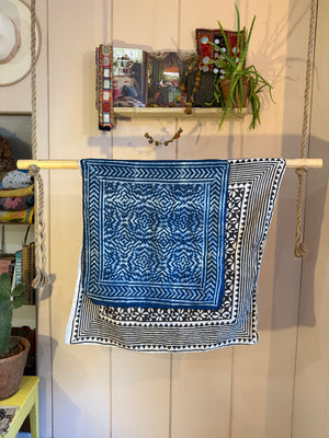 Block Printed Neckerchief - standard #2