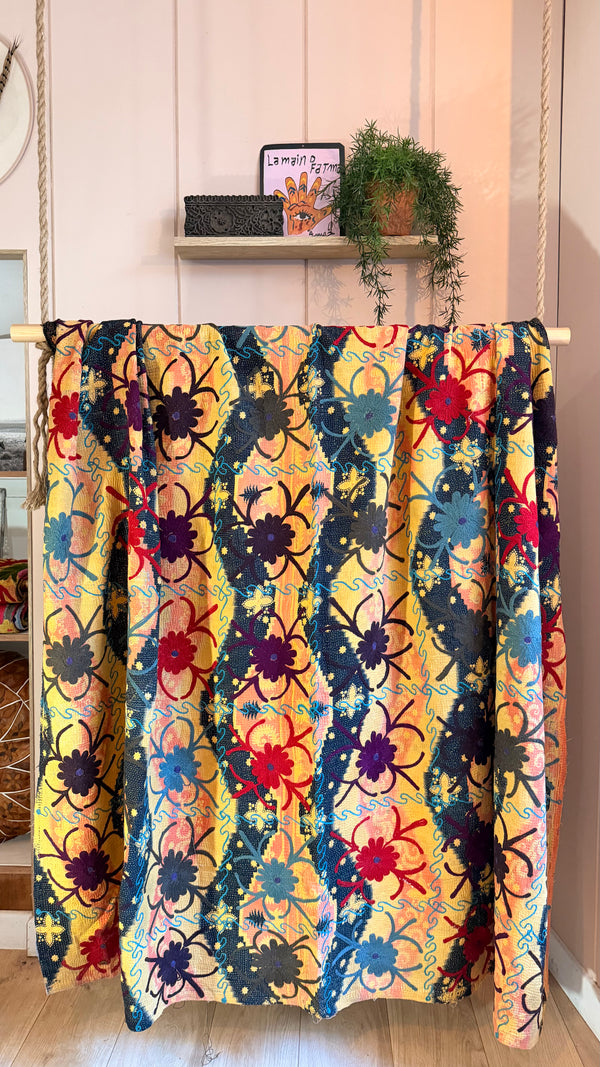 One-of-a-Kind Wanderlust Kantha #6