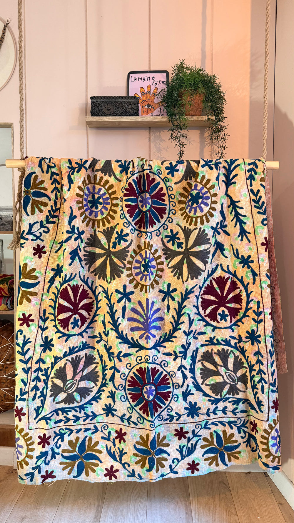One-of-a-Kind Wanderlust Kantha #7