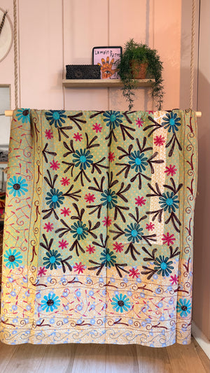 One-of-a-Kind Wanderlust Kantha #10