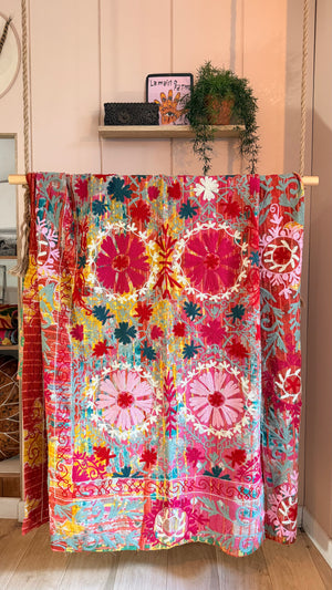 One-of-a-Kind Wanderlust Kantha #11