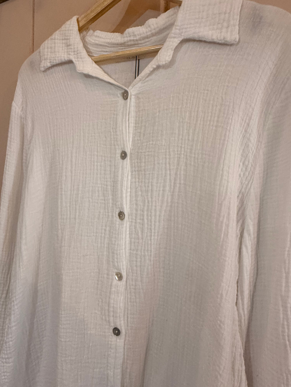 Muslin Longline Shirt