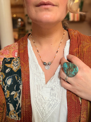 Hammered Coin Necklace
