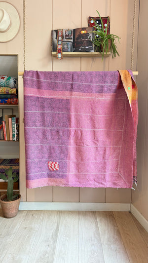 One-of-a-Kind Kantha Quilt #4