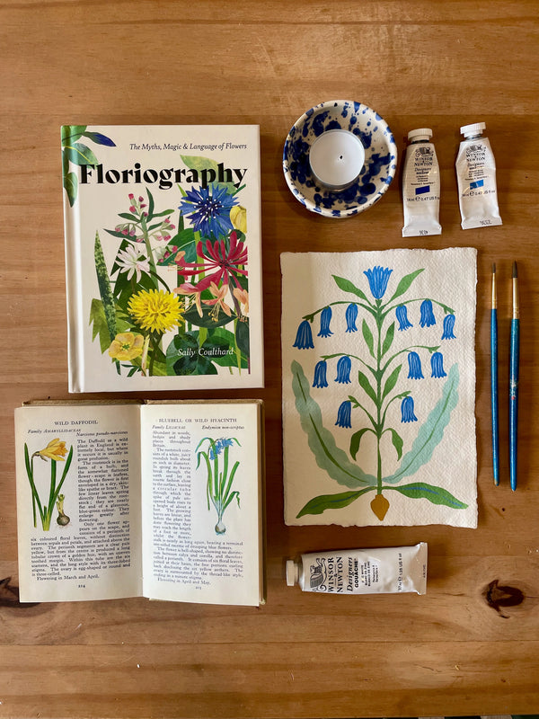 Fairy Bluebell Art Print